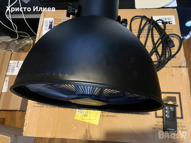 Електрическа печка Hoberg Инфрачервен Карбонов нагревател за външна вътрешна употреба, снимка 11 - Отоплителни печки - 44819100
