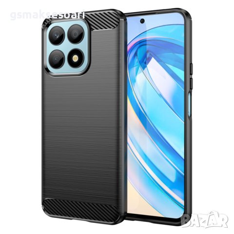 Honor X8a - Удароустойчив Кейс Гръб CARBON, снимка 1