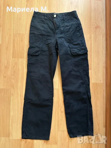 Zara дамски панталони, широки, нови, 36