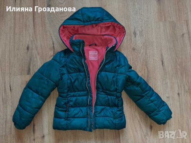 2 зимни якета и елек за 35лв, 110-122/Terranova, Zara/ , снимка 5 - Детски якета и елеци - 42087188