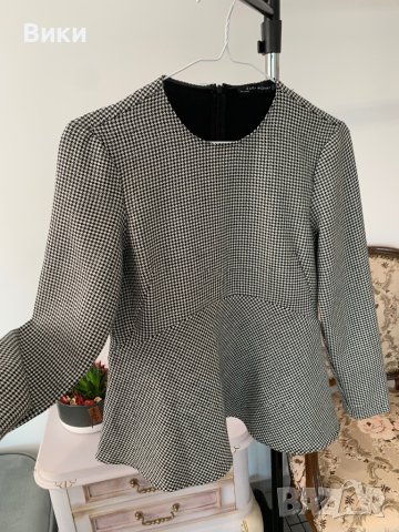 Дамска блуза Zara в размер М, снимка 7 - Блузи с дълъг ръкав и пуловери - 44424106