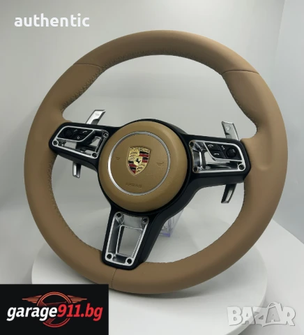 Кожен Волан Порше Porsche GT3 911 Cayenne Cayman Panamera Carrera Boxter 991 997, снимка 8 - Части - 46740256
