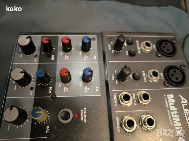 Alesis пулт смесител миксер , снимка 5 - Ресийвъри, усилватели, смесителни пултове - 55972713