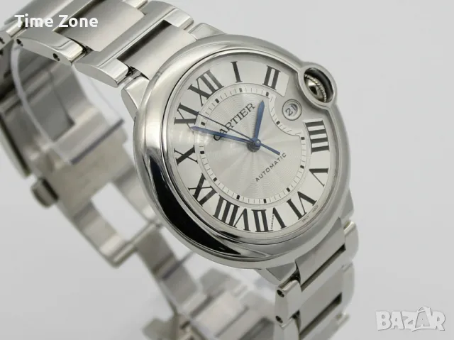 Cartier Ballon Bleu 42mm Steel White Dial Automatic Унисекс Различни Варианти, снимка 6 - Мъжки - 47989938