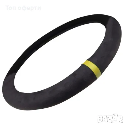 Калъф за волан BOSS ВЕЛУР 38 СМ - черен/жълт, червен, син, снимка 4 - Аксесоари и консумативи - 48652482