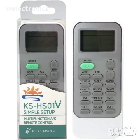 Дистанционно за климатик HISENSE KS-HS01V
