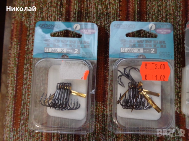 Воблери,блесни,силикони,джиг глави,морски тройки(2 хикса) и др., снимка 10 - Такъми - 52502795