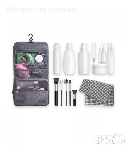 КОЗМЕТИЧЕН НЕСЕСЕР ЗА ТОАЛЕТНИ ПРИНАДЛЕЖНОСТИ С КУКА ЗА ЗАКАЧАНЕ - 3018, снимка 7 - Органайзери - 34139045