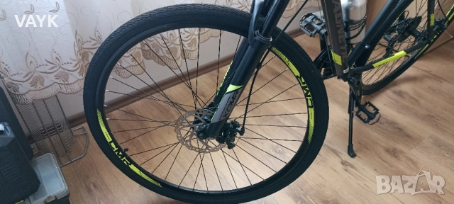 Велосипед, 28 инча, Хибрид, Алуминий, 21 скорости, снимка 10 - Велосипеди - 52292743