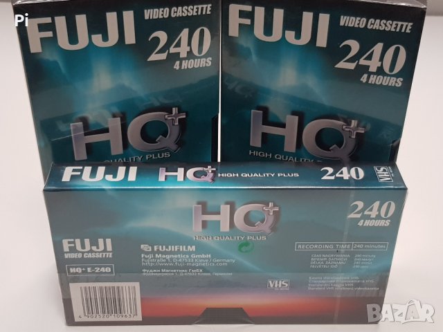 Видеокасета VHS Fuji HQ+ E-240 - НОВА 