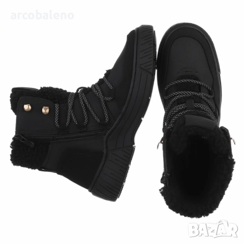 Дамски боти с връзки, 5цвята , снимка 15 - Дамски боти - 52021854