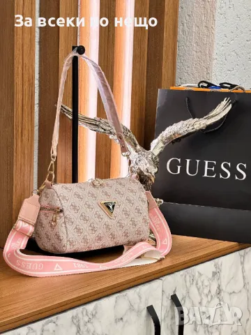 Дамска чанта Guess - Налични различни цветове Код D958, снимка 6 - Чанти - 47318637