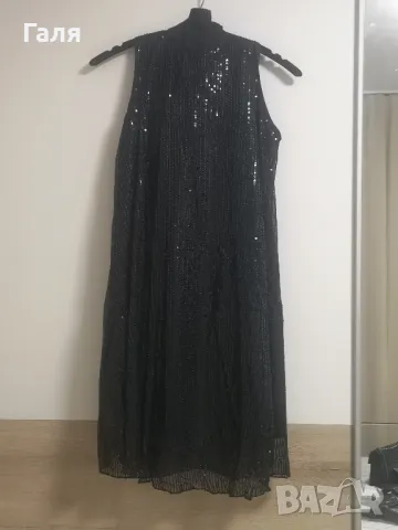 Рокля с пайети, снимка 2 - Рокли - 48289244