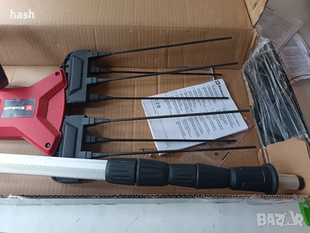 Уред за бране на плодове Einhell Expert GE-FS 18/53 Li-Solo, Акумулаторен, 18 V, снимка 5 - Други инструменти - 50684916