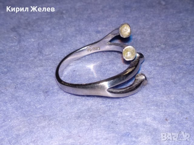 ЕФЕКТЕН СРЕБЪРЕН ФЕШЪН АРТ ПРЪСТЕН СРЕБРО 925 ДИЗАЙНЕРСКИ СТИЛЕН МОДЕЛ 37822, снимка 7 - Пръстени - 40757643