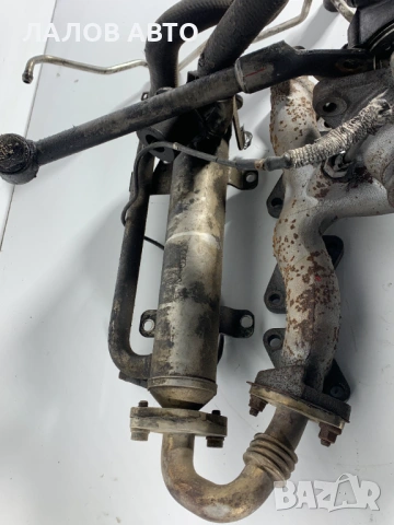 GT1749V Турбо 2.0 TDI 140hp код на мотора BMR изпускателен колектор ЕГР, снимка 3 - Части - 53682317