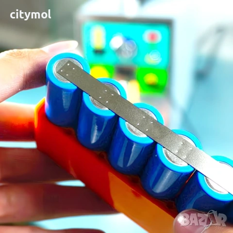 Никелова лента за акумулаторна точкова заварка 0.15х8мм дължина 10м, снимка 3 - Друга електроника - 53392502