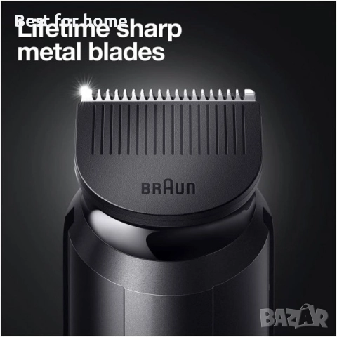 Braun тример за брада с 20 настройки, снимка 4 - Машинки за подстригване - 52692361