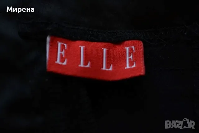 Оригинална черна рокля ELLE тип бюстие, размер S/M, с еластичност, снимка 4 - Рокли - 47521858
