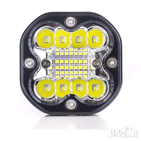 LED прожектор 22 W с бяла и жълта светлина