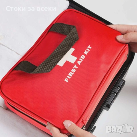 Комплект за първа помощ 173 елемента – Незаменим помощник за пътувания, къмпинг и автомобил, снимка 8 - Аксесоари и консумативи - 53225590