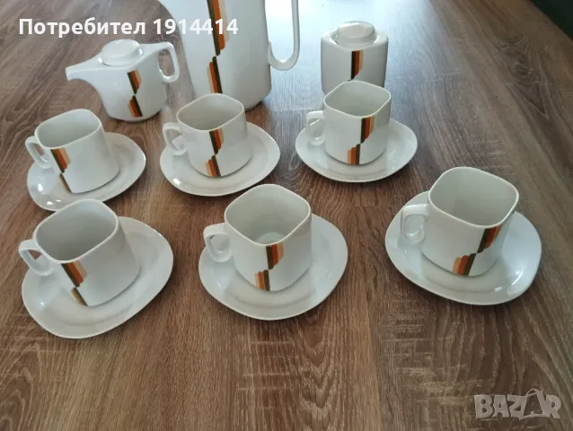 Сервиз за чай   15 части, снимка 6 - Сервизи - 49756379