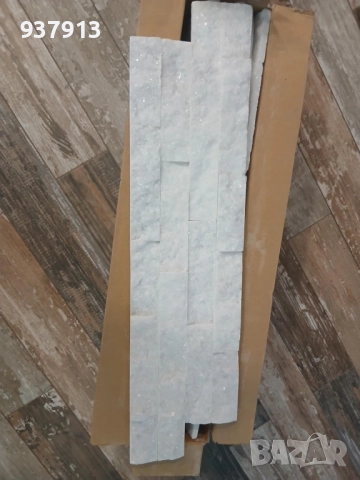 Декоративен камък мозайка бял мрамор 