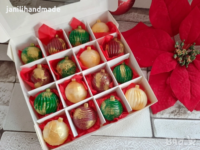 Желирани шоколадови бонбони Коледни, снимка 4 - Коледни подаръци - 52252333