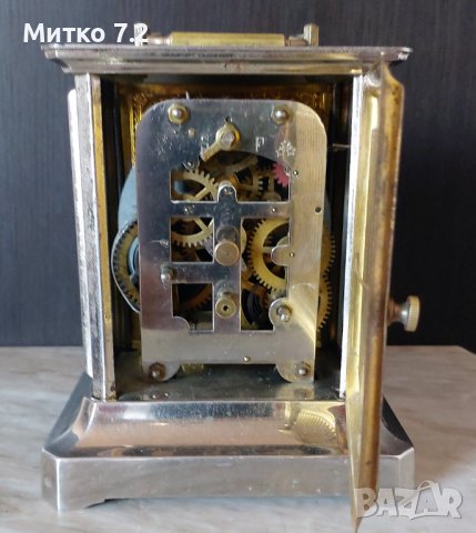 настолен  часовник с латерна JUNGHANS - Жокер, снимка 7 - Антикварни и старинни предмети - 39697233