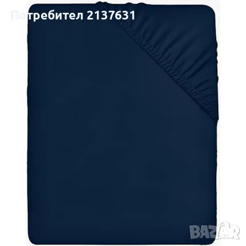 НОВ ! Неразпечатван ЧАРШАФ от БАРХЕТ с ЛАСТИК , снимка 3 - Спално бельо - 49201869