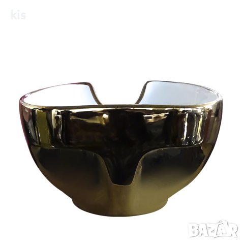 Луксозна мивка за измивна колона златно с бяло/черно, снимка 2 - Друго оборудване - 41688531