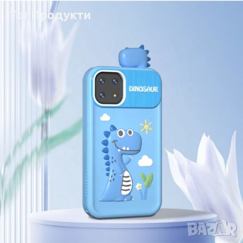 Детски смарт телефон P1 Plus с игри и двойна камера – 2.8″ IPS дисплей, 8GB памет и силиконов калъф