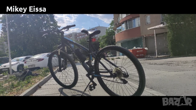 Велосипед B-twin 26 тъмно сив, снимка 9 - Велосипеди - 50842366