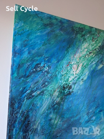 ✅КАРТИНА МАСЛО - ПСАЛМИ - 50/70 СМ.❗, снимка 3 - Картини - 51529612