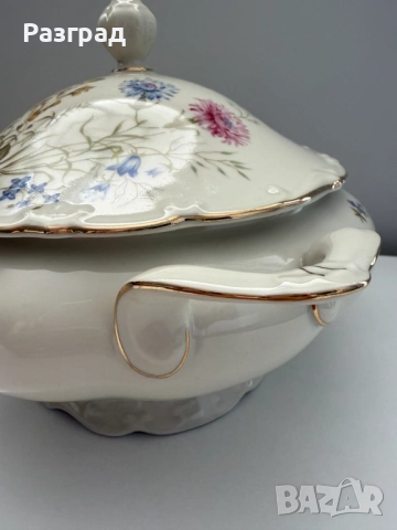 Съд за сервиране / терин / супник, снимка 12 - Прибори за хранене, готвене и сервиране - 51615643