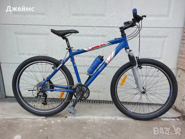 Планински алуминиев велосипед Arrow , снимка 15 - Велосипеди - 49695502