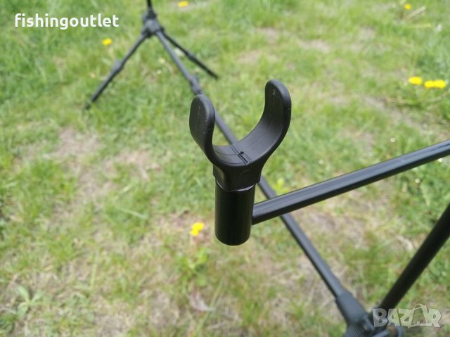 Стойка за дънен риболов, три сигнализатора и три светещи обтегача, снимка 4 - Такъми - 38949550