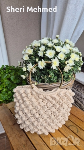 ръчно плетени чанти, снимка 14 - Чанти - 51996613
