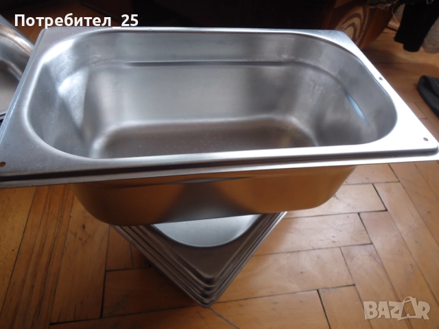 Неръждаеми тави за топла витрина, снимка 7 - Друго търговско оборудване - 52946189