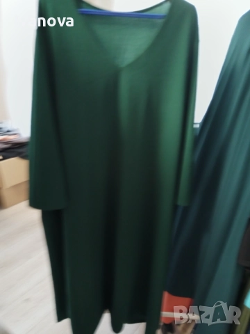 Дамска права рокля макси размер, снимка 1