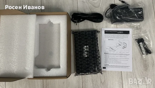Gigabit PoE switch 8-портов UTEPO Model: UTP3-SW08-TP120 - Нови/неразопаковани 2 броя
