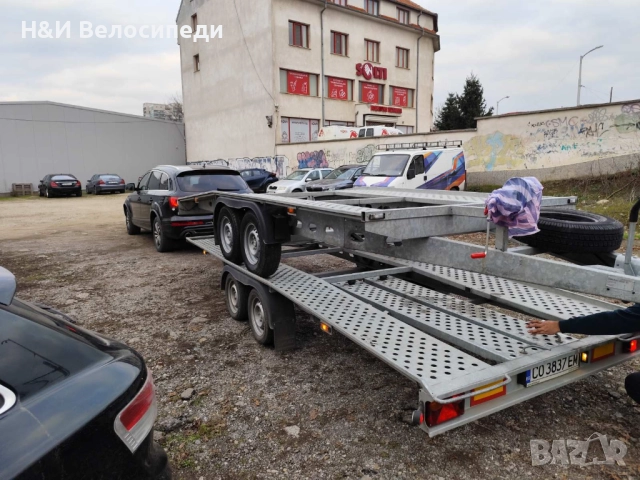 Платформа под наем гр.София 30€/24ч. , снимка 2 - Ремаркета - 52958052