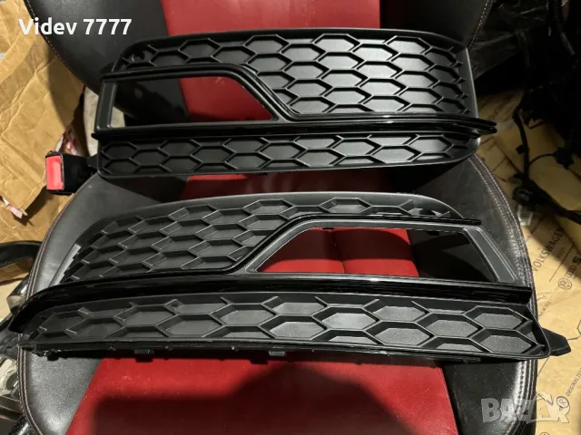 Чисто Нови Оригинални решетки на халогени Audi S5 / A5 S-line Facelift (2012-2016) Ауди С5 / А5 Фейс, снимка 2 - Аксесоари и консумативи - 49785227