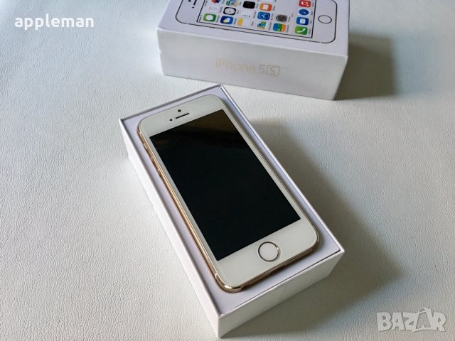 Apple iPhone 5S 16Gb Gold Фабрично отключен , снимка 5 - Apple iPhone - 27658777