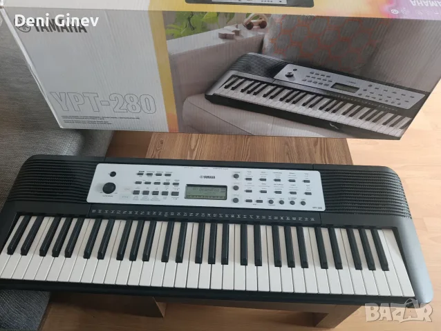 Синтезатор YAMAHA YPT-280, снимка 4 - Синтезатори - 56243356