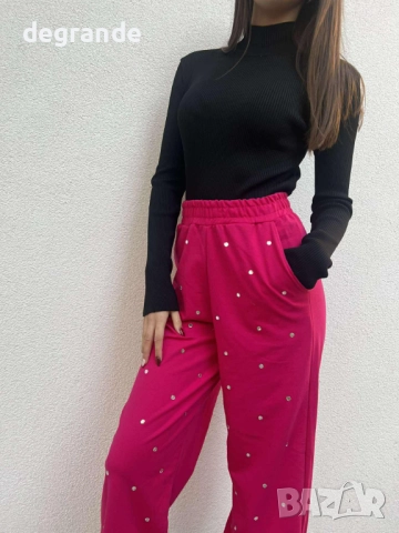 Ефектни спортни долнища с камъчета, снимка 7 - Спортни екипи - 52574242