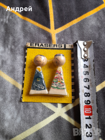 Стари фигурки,гуми за триене, снимка 2 - Други ценни предмети - 36141139