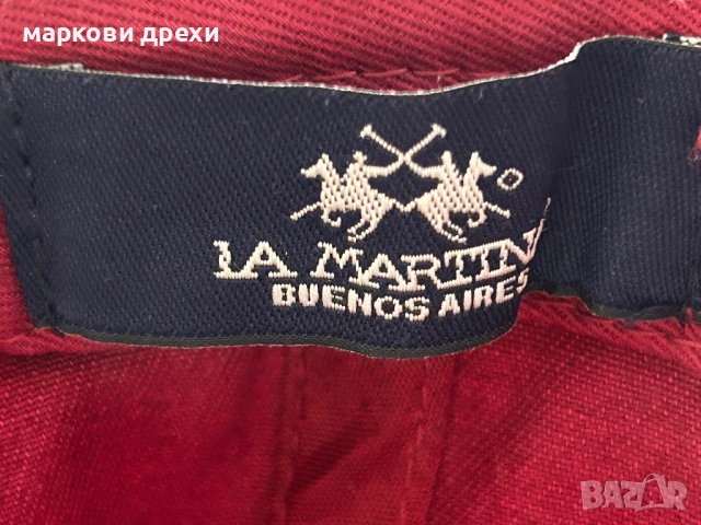 La Martina Men's Twill Baseball Cap, снимка 10 - Шапки - 53167396