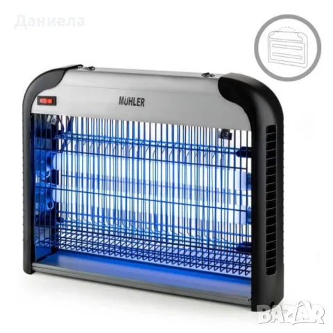 Инсектицидна лампа Muhler, 30W, 60м2, снимка 5 - Други стоки за дома - 50260308