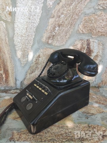 Старинен ретро телефон, снимка 3 - Антикварни и старинни предмети - 41678228